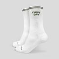 Ponožky GymRat 3Pack White - GymBeam, veľkosť M