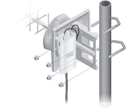 UBNT směrová anténa AMY-9M16x2, 900 MHz dual pol Airmax yagi - 2-pack