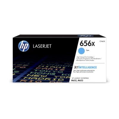 HP 656X High Yield azúrová LJ Cartridge, CF461X