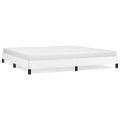 vidaXL Posteľný rám biely 200x200 cm umelá koža