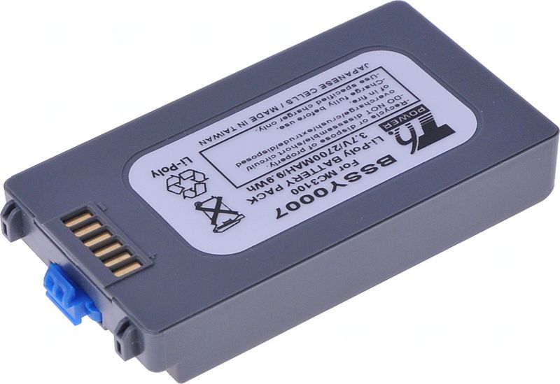 Batéria T6 Power pre Symbol MC3100, MC3190, 2700mAh, 9,9Wh, Li-pol