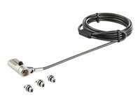 Universal Laptop Lock - Bezpečnostný káblový zámok - 2 m - kompatibilný s TAA
