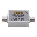Anténny zosilňovač TEROZ 604X, nízkošumový, DAB, G23dB, F0,7dB, U>120dBµV, F-F