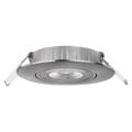 LED bodové svietidlo Exclusive strieborné, 5W neutrálna biela ZD3222