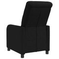vidaXL Pohovka Čierna Látka