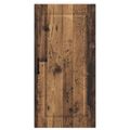vidaXL Dvierka na umývačku Kalmar Staré drevo 50 x 31 x 100 cm
