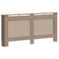 vidaXL Kryt na radiátor 172x19x81,5 cm, MDF