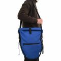 vidaXL Cyklistická taška Modrá 32,5 x 17 x 57 cm Polyester