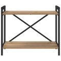 vidaXL Regál na knihy 60 x 30 x 50 cm Kompozitné drevo Remeselný dub