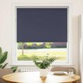 vidaXL Zatemňovacia roleta námornícka modrá 95x130 cm šírka látky 90,7 cm polyester