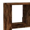 vidaXL Deliaca stena dymový dub 100x33x187,5 cm kompozitné drevo