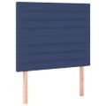 vidaXL Boxspring posteľ s matracom modrá 100x200 cm látka