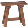 vidaXL lavička Prírodná 50,5 x 25 x 47,5 cm Mahagónový masív