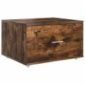 vidaXL Zásuvkový kabinet 55 x 45 x 31 cm Dymová dub
