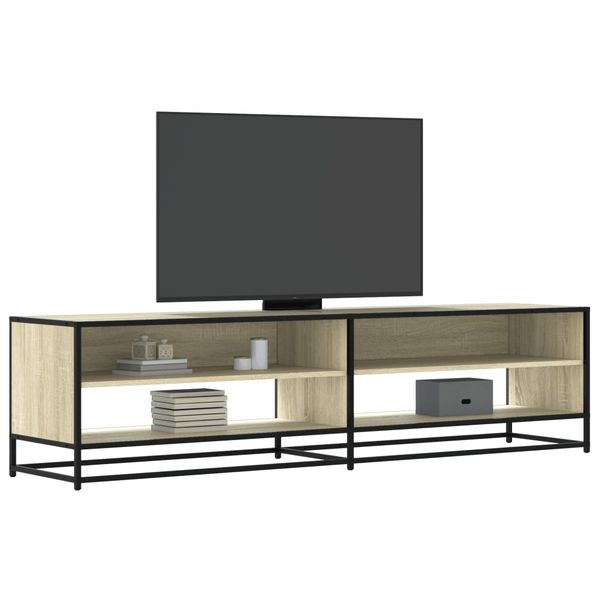 vidaXL TV skrinka dub sonoma 180,5x40x46 cm kompozitné drevo