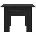 vidaXL Konferenčný stolík Čierny dub 55 x 55 x 42 cm Kompozitné drevo