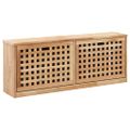 vidaXL Úložná lavica na topánky 94x20x38 cm masívne orechové drevo