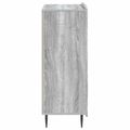 vidaXL Servírovacia skriňa Sivá sonoma 66 x 34,5 x 91,5 cm