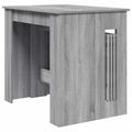 vidaXL Jedálenský stôl 240 x 85 x 75 cm Kompozitné drevo Sivý Sonoma