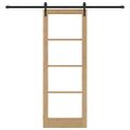 vidaXL Posuvné dvere ORKDAL Prírodná 78 x 211 cm