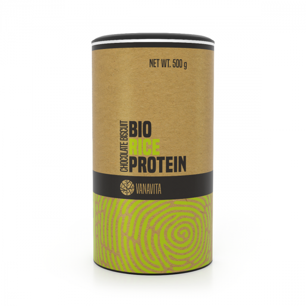 BIO Ryžový proteín - VanaVita, čokoládová sušienka