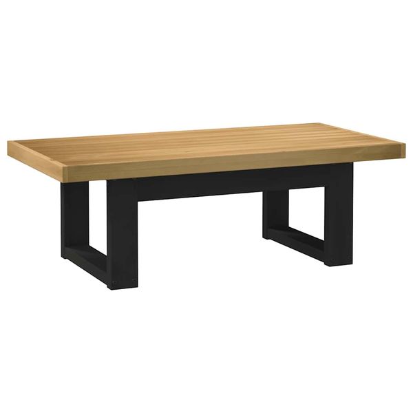 vidaXL Konferenčný stolík NOAIN nohy v tvare U 120x60x40 cm borovicový
