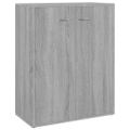 vidaXL Komoda sivý dub sonoma 60x30x75 cm spracované drevo
