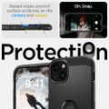 Spigen Tough Armor Mag Magsafe puzdro pre iPhone 15 6,1" čierne