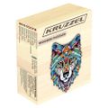 Drevené puzzle Kruzzel 24552 Vlk