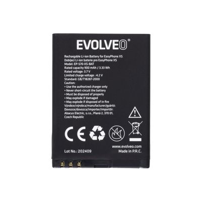 EVOLVEO orig. batéria 900 mAh pre EasyPhone ID/EG/XS (EP-400/550/570)