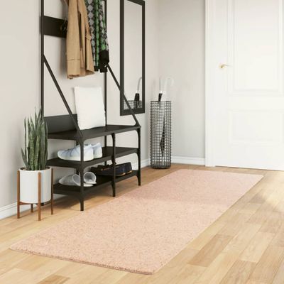 vidaXL Koberec HUARTE krátky vlas mäkký a umývateľný rumenec 80x250 cm