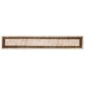 vidaXL Behúň MARSA Čierna 50 x 300 cm Polyester a PVC