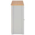 vidaXL Komoda sivá 112x35x81 cm