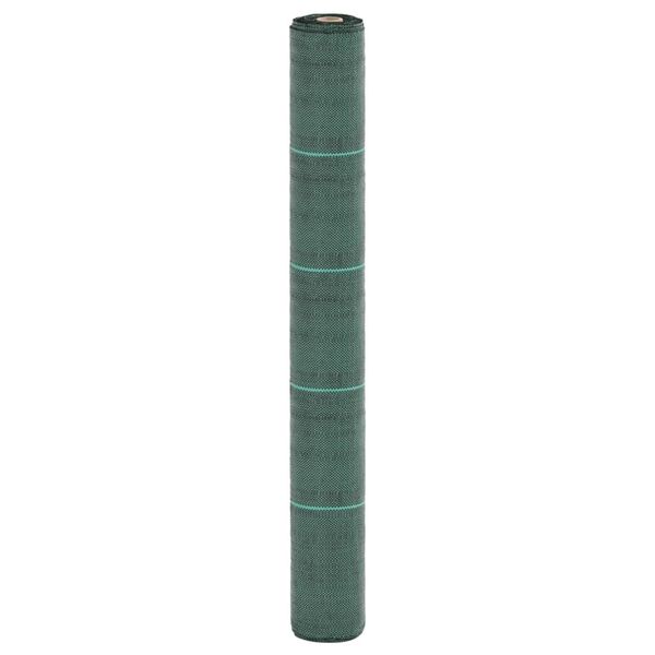 vidaXL Membrána proti burine zelená 1x200 m PP