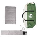 vidaXL Auto Stan 200 x 170 x 170 cm Zelená Polyester a oceľ