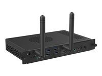 Prehrávač pre digital signage so slotom - 8 GB RAM - Intel Core i5 - SSD - 256 GB - Windows 11 Pro - 4K UHD (2160p) - 60 fps - čierna