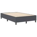 vidaXL Platformový rám postele Tmavo šedá 120 x 200 cm