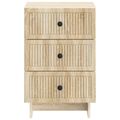 vidaXL Nočný stolík Dub sonoma 43 x 41 x 66,5 cm Kompozitné drevo