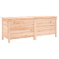 vidaXL Záhradný úložný box 150x50x56,5 cm jedľové masívne drevo