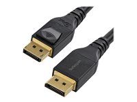 DP 1.4 Latching Kábel - Kábel DisplayPort - DisplayPort (M) s jazýčkom do DisplayPort (M) s jazýčkom - DisplayPort 1.4 - 4 m - podpora 8K - čierna