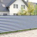 vidaXL Záclona na balkónové súkromie 200 x 200 cm Textil s PU povlakom