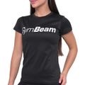 Dámske Tričko Mesh Essence Black - GymBeam, veľkosť XL