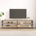 vidaXL TV skrinka dub sonoma 180x40x50 cm spracované drevo