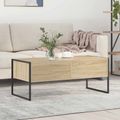 vidaXL Konferenčný stolík Sonoma 100 x 46 x 40 cm Kompozitné drevo
