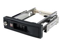 Internal SATA Backplane Enclosure - Lockable drive bay (HSB100SATBK) - Skladovací mobilný rack - 3,5" - čierna - pre P/N: 25SAT35HDD, 25SATSAS35HD