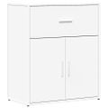 vidaXL Komody 2 ks biele 60x31x70 cm kompozitné drevo