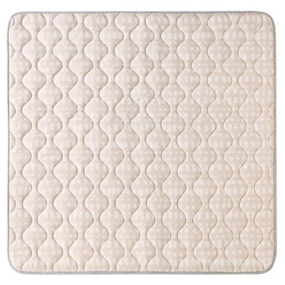 Hracia podložka prešívaná Hygge beige 1.27 x 1.27 m