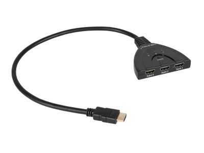 Prepínač 3x HDMI/1x HDMI CABLETECH ZLA0310