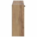 vidaXL Nástenný botník HOORN 71 x 17 x 43 cm Kompozitné drevo