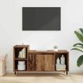 vidaXL TV skrinka 100 x 35 x 55 cm Staré drevo Kompozitné drevo